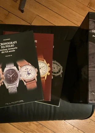Coffret de 3 livres sur les montres I cronografi da polso, état: Très bon état, 350,00 €, 368,20 € Protection acheteurs incluse