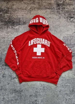 90s boxy hoodie Lifeguard USA, marque: Vintage Dressing, état: Très bon état, taille: M, 12,00 €, 13,30 € Protection acheteurs (Pro) incluse