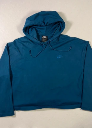Nike Dark Blue Cropped Hoodie XL, merk: Nike, staat: Heel goed, maat: XL, € 11,70, € 12,99 inclusief Kopersbescherming Pro