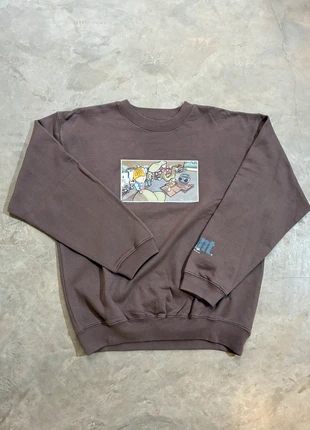 Vintage Blunt brown crewneck sweatshirt cartoon skate 9s, brand: Blunt, condizioni: Ottime, taglia: M, €54.00, €57.40 include la Protezione acquisti