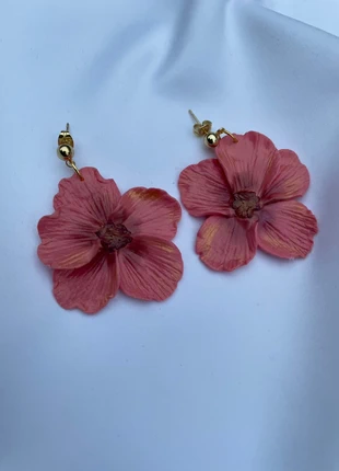 Hermosos pendientes de flor, staat: Nieuw met prijskaartje, € 7,00, € 8,05 inclusief Kopersbescherming