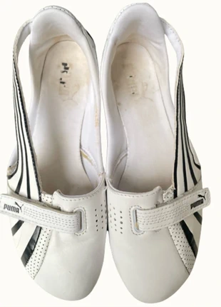 Ballerines 🥿 Puma blanches, marque: Puma, état: Bon état, taille: 37, 28,00 €, 30,10 € Protection acheteurs incluse
