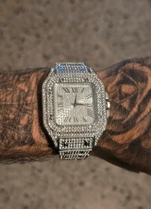 Reloj con piedras estilo cart, état: Neuf sans étiquette, taille: Taille unique, 15,00 €, 16,45 € Protection acheteurs incluse