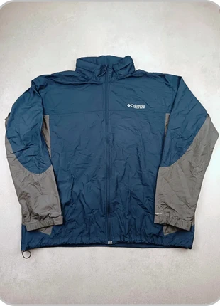 Imperméable Coupe-vent à capuche vintage Columbia Omni-shield field gear bleu marine/gris taille XXL, brand: Columbia, condition: Very good, size: XXL, €19.90, €21.60 includes Buyer Protection