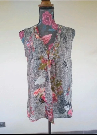 🪴 Très belle blouse vintage plus longue au dos 🪴, marque: Misskoo, état: Très bon état, taille: M / 38 / 10, 6,83 €, 7,87 € Protection acheteurs incluse