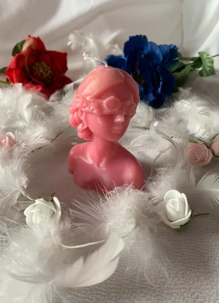 Bougie Belle Dame à la Rose Bio, condizioni: Nuovo con cartellino, €6.00, €7.00 include la Protezione acquisti