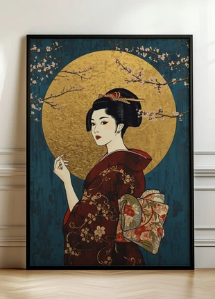 La Geisha et la Lune d'Or A3 sans cadre, marke: Art, zustand: Neu, 13,00 €, 14,35 € inklusive Vinted-Käuferschutz