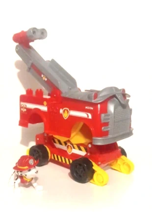 Camion Marcus transformable - Pat Patrouille, marca: Paw Patrol, estado: Muito bom, tamanho: 24-36 meses / 92 cm, €7.80, €8.89 inclui Proteção do Comprador