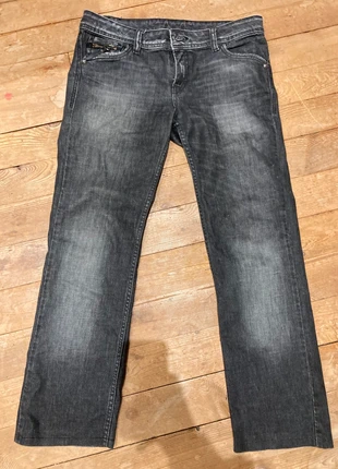 Jean kaporal noir coupe droite taille basse vintage taille L, marque: Kaporal, état: Très bon état, taille: L / 40 / 12, 15,00 €, 16,45 € Protection acheteurs incluse