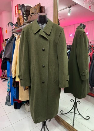 Abrigo largo lana austriaca loden verde, marque: Loden, état: Très bon état, taille: XL, 60,00 €, 63,70 € Protection acheteurs (Pro) incluse