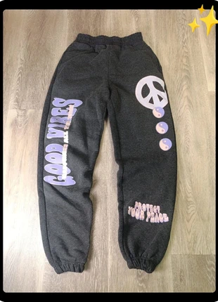 Jogging track pants Jennyfer peace - XSmall, condition: Very good, size: XS / 34 / 6, €4.00, €4.90 includes Buyer Protection