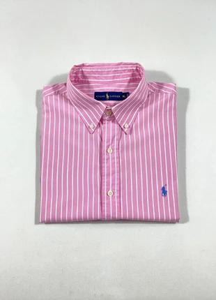 Chemise rayée Ralph Lauren homme – Rose/Blanc XL, brand: Ralph Lauren, condizioni: Ottime, taglia: XL, €39.00, €41.65 include la Protezione acquisti