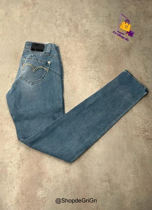 Jean Levi’s demi curve Skinny Femme Bleu vintage – Taille 32 (W26 L32), marca: Levi's, estado: Muito bom, tamanho: XXS / 32 / 4, €26.00, €28.00 inclui Proteção do Comprador Pro