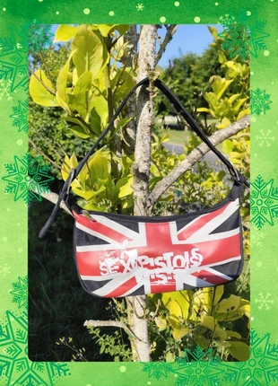 👜 Mini sac épaule Sex Pistols – Drapeau britannique, brand: Vintage Boutique, condition: Very good, €15.00, €16.45 includes Buyer Protection Pro