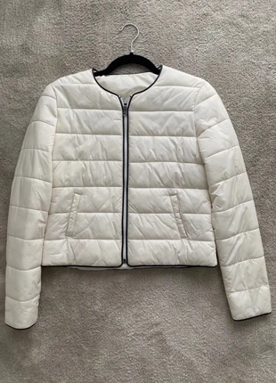 Doudoune fine blanche, estado: Bom, tamanho: XS / 34 / 6, €5.00, €5.95 inclui Proteção do Comprador