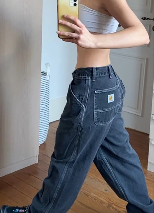 Jean carhartt noir large oversize, marca: Carhartt, estado: Muito bom, tamanho: M / 38 / 10, €40.00, €42.70 inclui Proteção do Comprador