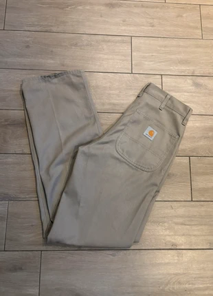 Carhartt WIP Simple Pant beige – Taille 31x34 – Très bon état, marca: Carhartt, estado: Muito bom, tamanho: M, €20.00, €21.70 inclui Proteção do Comprador