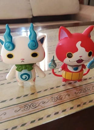 Figuras Jibanyan y Komasan, marca: Hasbro, estado: Nuevo sin etiquetas, tamaño: Talla única, 10,00 €, 11,20 € Protección al comprador incluida
