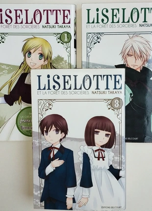 Lot manga Liselotte et la forêt des sorcières tome 1, 2 et 3, estado: Muito bom, €9.50, €10.68 inclui Proteção do Comprador