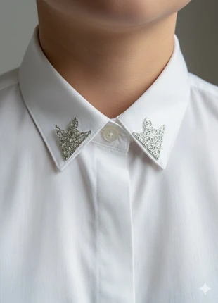 Lot 2 pince de col dore filigrane 3cm grossir girl preppy luxe zara, marque: Zara, état: Très bon état, 14,50 €, 15,93 € Protection acheteurs incluse