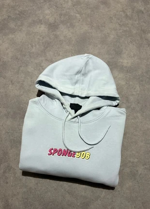 Sweat à Capuche H&M Turquoise Floqué SpongeBob Vintage / Taille M, brand: H&M, condition: Very good, size: M, €7.90, €9.00 includes Buyer Protection Pro