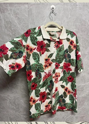 Polo vintage Betty Barclay estilo retro - tropical, brand: Vintage Dressing, condizioni: Ottime, taglia: M, €8.00, €9.10 include la Protezione acquisti
