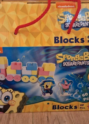 Spongebob blokken nieuw, merk: SpongeBob SquarePants, staat: Nieuw met prijskaartje, maat: Universeel, € 15,00, € 16,45 inclusief Kopersbescherming