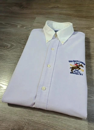 Chemise Ralph Lauren homme taille S lila en coton | x59, marque: Ralph Lauren, état: Neuf sans étiquette, taille: S, 54,90 €, 58,35 € Protection acheteurs (Pro) incluse