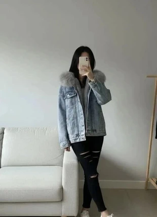 Veste en jean avec intérieur fourré, marque: Glamour, état: Très bon état, taille: S / 36 / 8, 36,00 €, 38,50 € Protection acheteurs (Pro) incluse