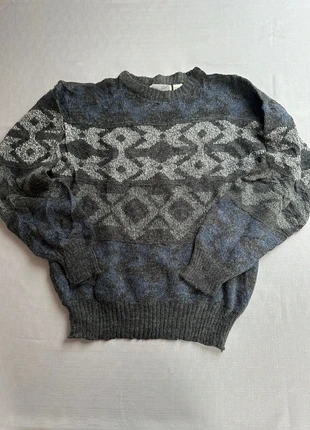 Pull Homme Method taille M Tricot Gris Motifs Jacquard Géométriques Style Nordic Hiver, marque: Vintage Dressing, état: Très bon état, taille: M, 20,00 €, 21,70 € Protection acheteurs incluse