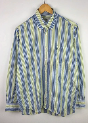 thomas burberry classic striped button-down shirt xl blue green, marque: Thomas Burberry, état: Très bon état, taille: XL, 15,00 €, 16,45 € Protection acheteurs incluse