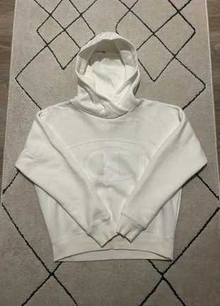 Sweat à capuche Champion blanc crème XS femme y2k, brand: Champion, condition: Very good, size: XS / 34 / 6, €5.00, €5.95 includes Buyer Protection