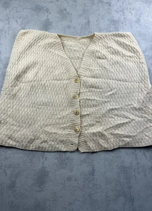 Gilet sans manche / Pull sans manche en laine crème / Wool knitwear vintage - XL, brand: Vintage Dressing, condition: Very good, size: XL / 42 / 14, €32.90, €35.25 includes Buyer Protection Pro