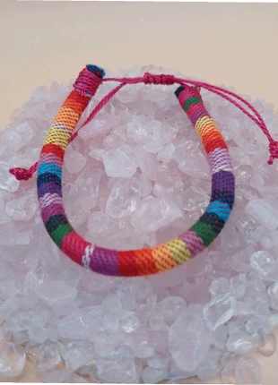 Bracelet tissé, estado: Muito bom, €3.45, €4.32 inclui Proteção do Comprador Pro