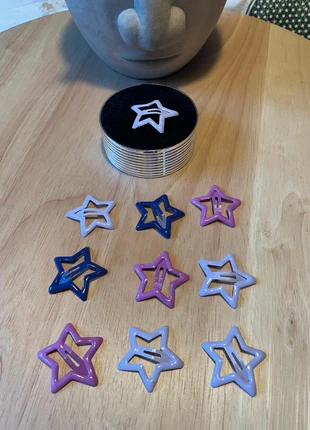 Y2K 10x Sternförmige Haarclips, merk: y2k, staat: Heel goed, € 5,00, € 5,95 inclusief Kopersbescherming