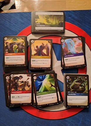 Riftbound full set communes x3 + 24 Battlefield, brand: League of Legends, condition: Very good, €20.00, €21.70 includes Buyer Protection