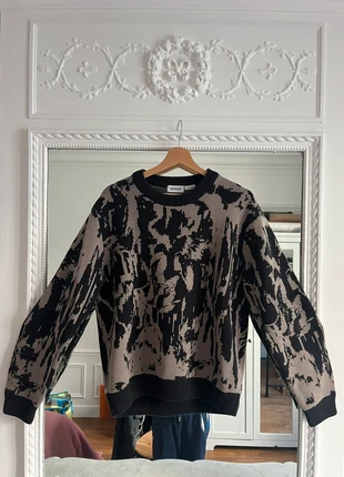 Weekday Oversized Abstract Knit Sweater, marque: Weekday, état: Très bon état, taille: S, 14,00 €, 15,40 € Protection acheteurs incluse