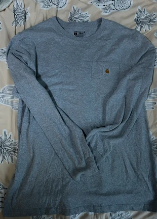 T-Shirt Carhartt WIP manches longues gris, marque: Carhartt, état: Neuf sans étiquette, taille: L, 25,00 €, 26,95 € Protection acheteurs incluse