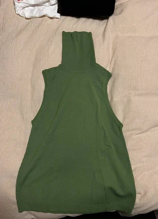 green top with turtleneck, merk: Zara, staat: Heel goed, maat: L / 40 / 12, € 4,00, € 4,90 inclusief Kopersbescherming