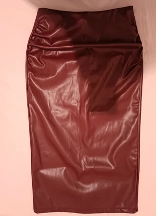 Jupe similicuir, état: Neuf sans étiquette, taille: M / 38 / 10, 15,00 €, 16,45 € Protection acheteurs incluse