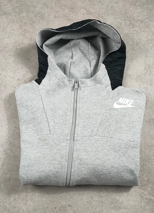 Sweat à Capuche Full Zip Pull Gilet Hoodie Nike | Gris + Logo | XL Homme, brand: Nike, condition: Very good, size: XL, €23.00, €24.85 includes Buyer Protection
