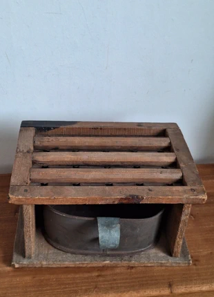 Ancienne chaufferette antique, marque: brocante, état: Bon état, 20,00 €, 21,70 € Protection acheteurs incluse