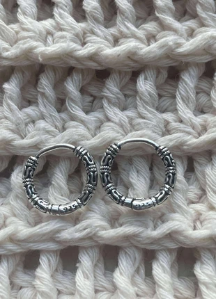 Petites créoles vintage en argent 925, marque: Argent, état: Neuf sans étiquette, 8,00 €, 9,10 € Protection acheteurs incluse