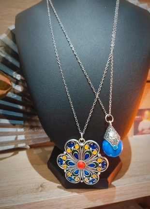 Deux colliers à superposer, marque: Fait Main, état: Neuf sans étiquette, 10,00 €, 11,20 € Protection acheteurs incluse