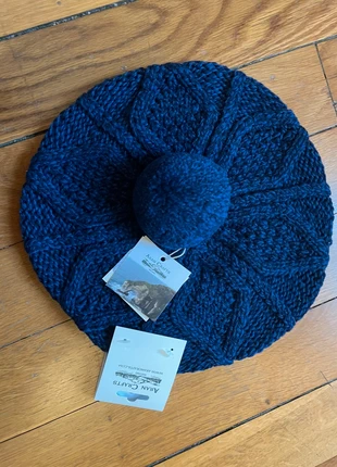 Béret Aran Craft bleu marine, marque: Aran Crafts, état: Neuf avec étiquette, taille: S / 36 / 8, 25,00 €, 26,95 € Protection acheteurs incluse