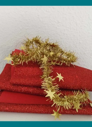 Tapis rouge 2x 15 par 80cm + petite guirlande pour sapin,crèche=3€le tout, marke: R&B, zustand: Gut, 3,00 €, 3,85 € beinhaltet Vinted-Käuferschutz Pro