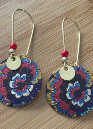 Boucles d’oreilles motifs fleurs spirales, marke: Fait Main, zustand: Sehr gut, 5,00 €, 5,95 € inklusive Vinted-Käuferschutz