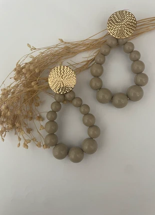 Boucles d’oreilles avec perles, marca: Boutique Parisienne, estado: Novo sem etiquetas, €8.00, €9.10 inclui Proteção do Comprador