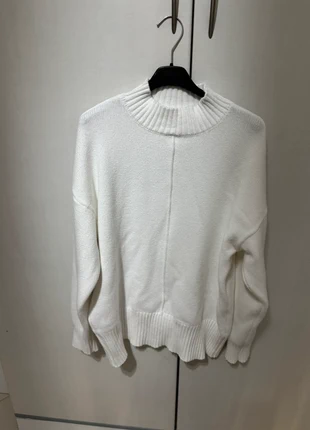 Maglione bianco lupetto, marque: COZY, état: Neuf sans étiquette, taille: XXL / 44 / 16, 10,00 €, 11,20 € Protection acheteurs incluse