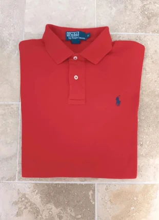Polo Ralph Lauren homme S rouge logo marine comme neuf Pima coton, marque: Ralph Lauren, état: Neuf sans étiquette, taille: S, 29,99 €, 32,19 € Protection acheteurs (Pro) incluse